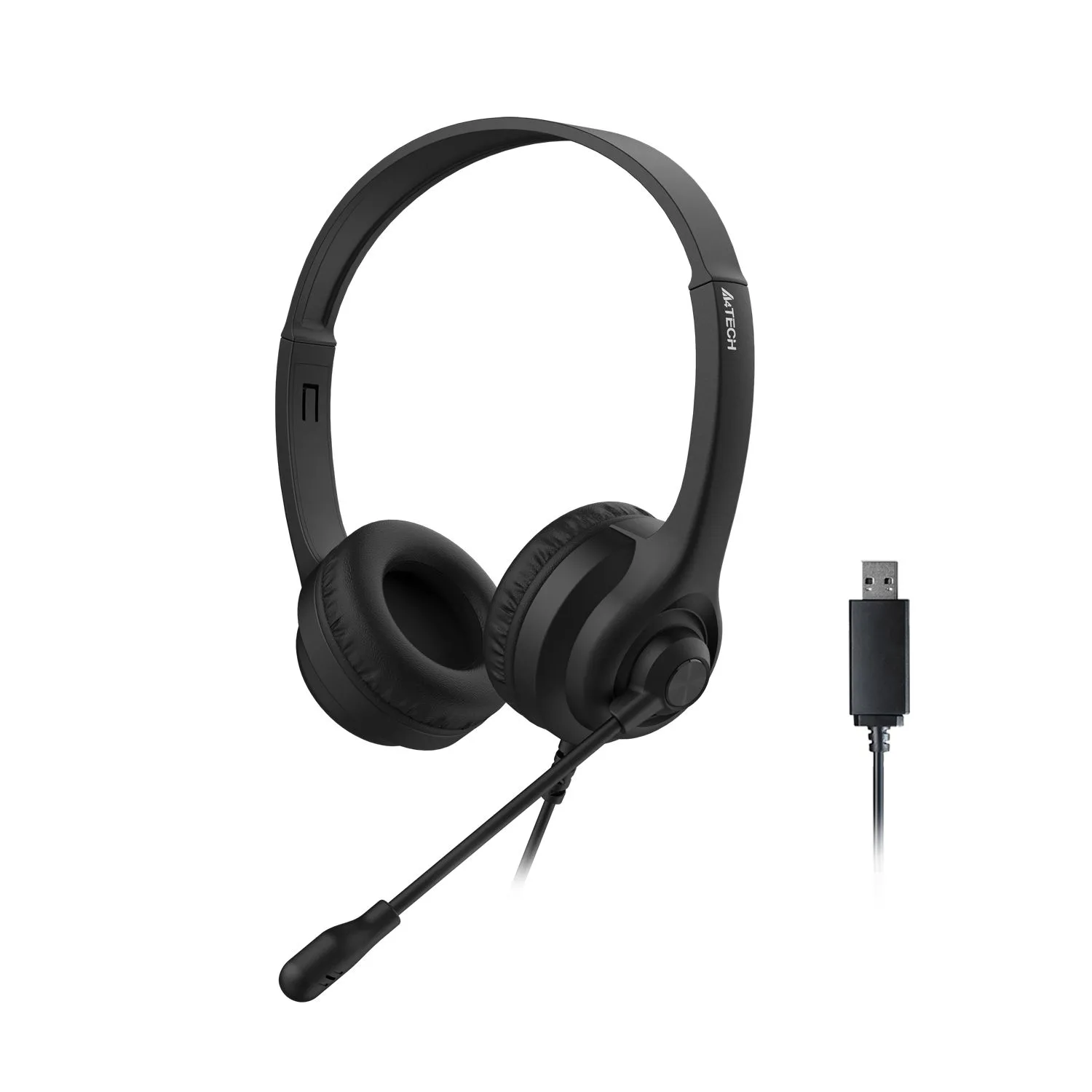 A4Tech Stereo Headset with Noise-Cancelling Microphone