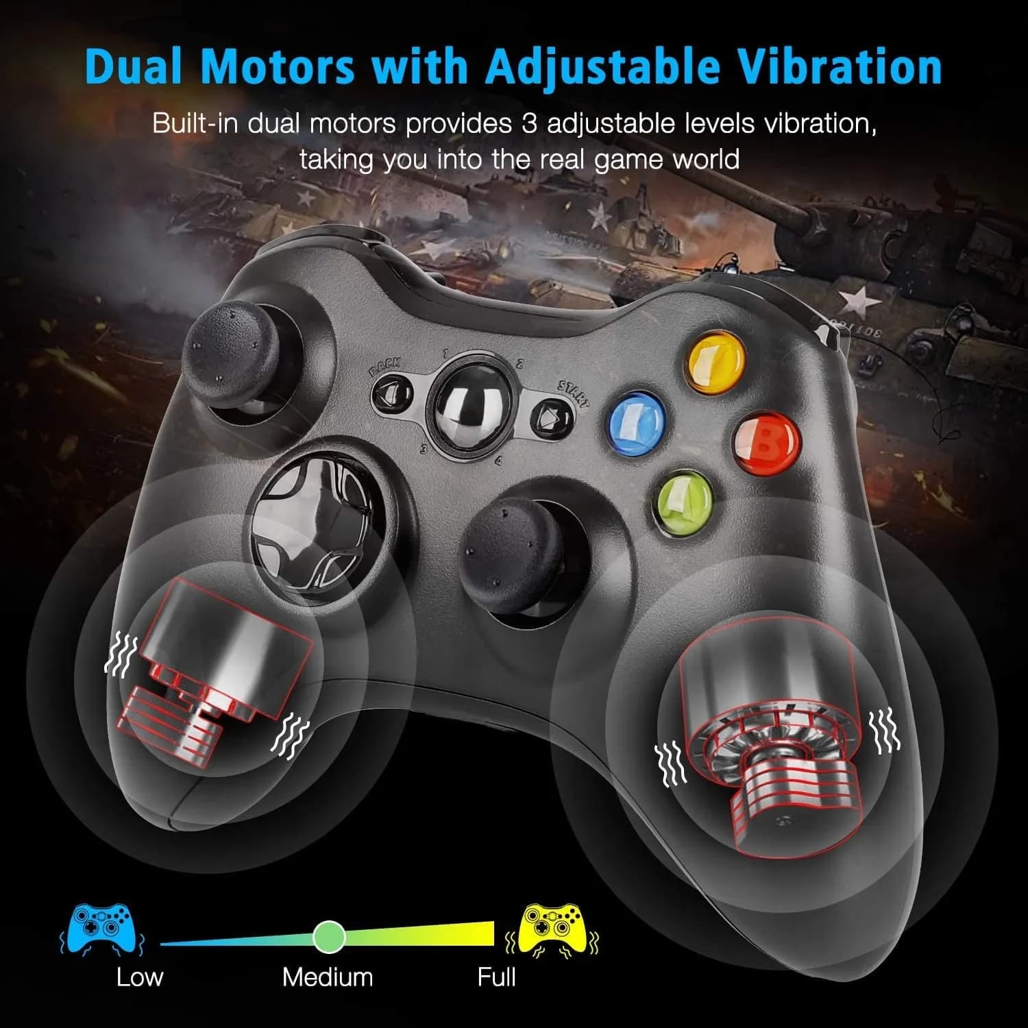 Xbox-Style Premium Wireless Controller (Premium A+ Copy)