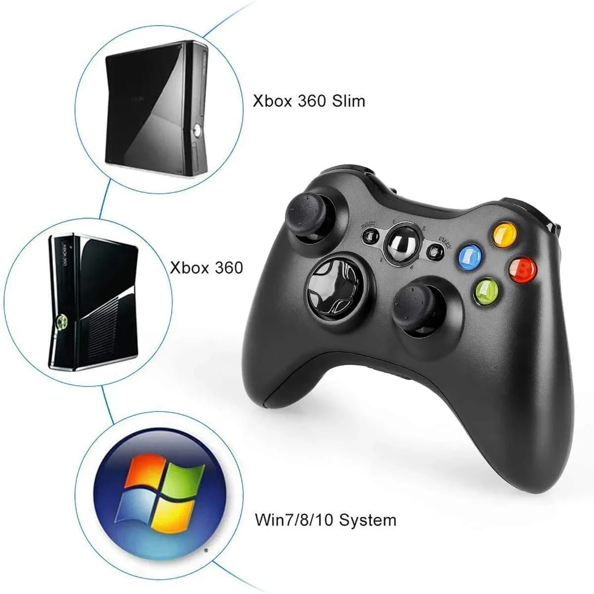 Xbox-Style Premium Wireless Controller (Premium A+ Copy)