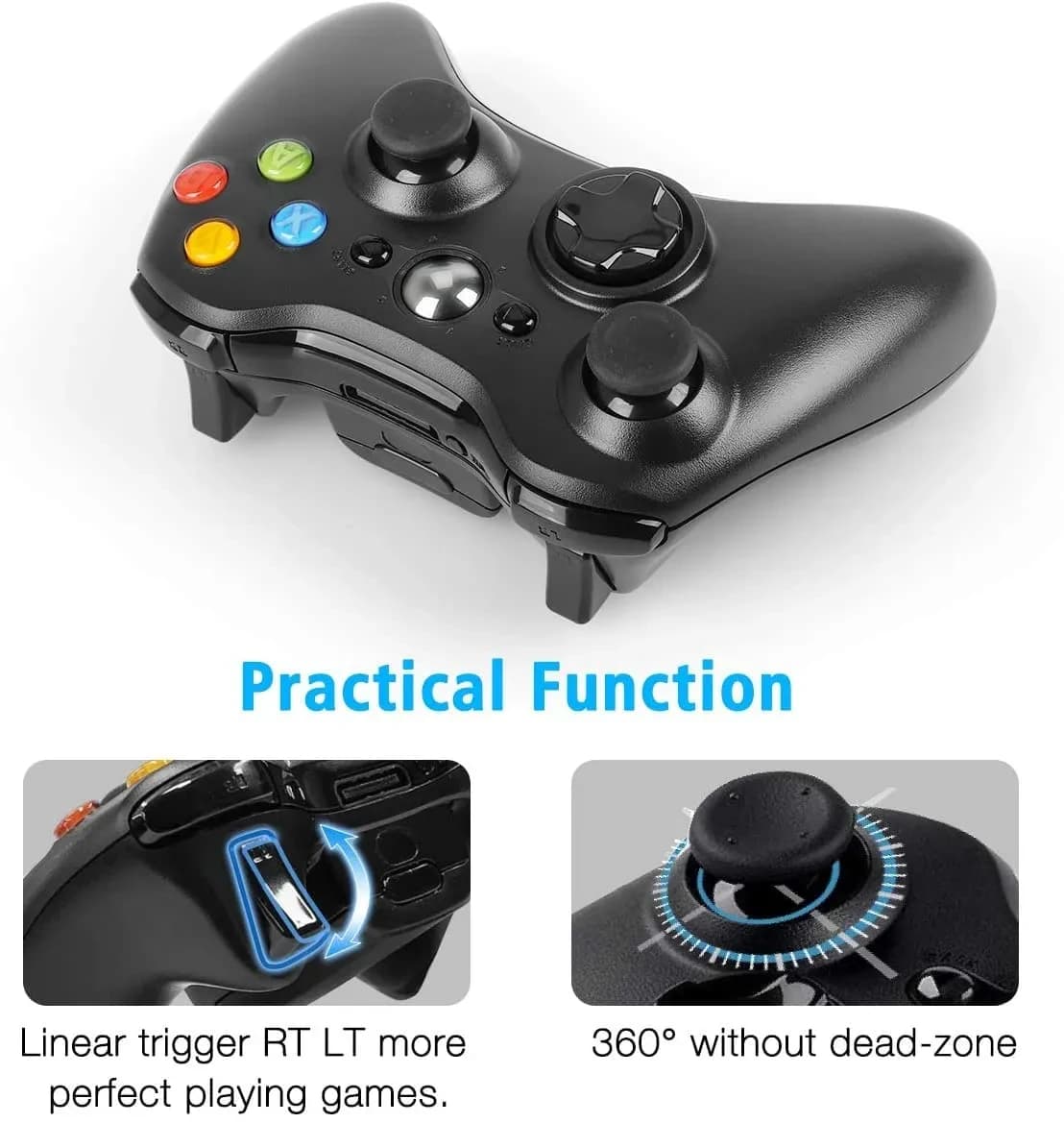 Xbox-Style Premium Wireless Controller (Premium A+ Copy)