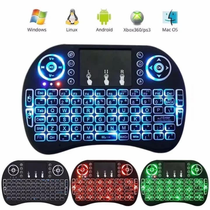 SpeedX RF500 Mini Wireless Keyboard with Touchpad
