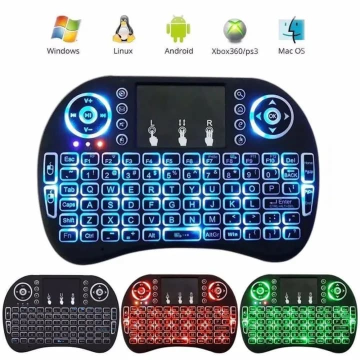 SpeedX RF500 Mini Wireless Keyboard with Touchpad