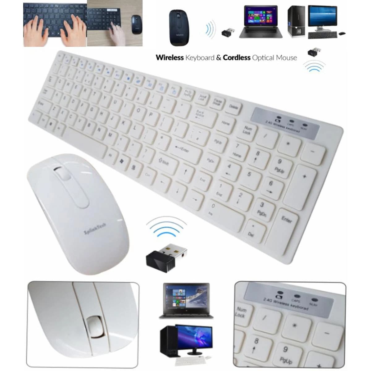 HP Wireless Keyboard & Mouse Combo (CS10-class)