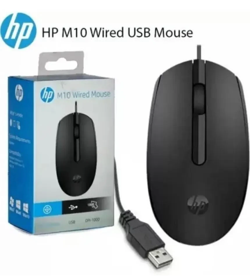 HP M10 Wired Optical Mouse