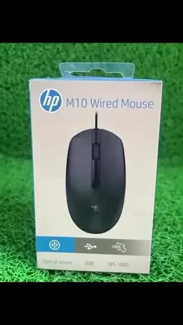 HP M10 Wired Optical Mouse