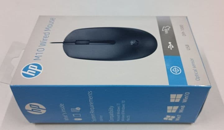 HP M10 Wired Optical Mouse