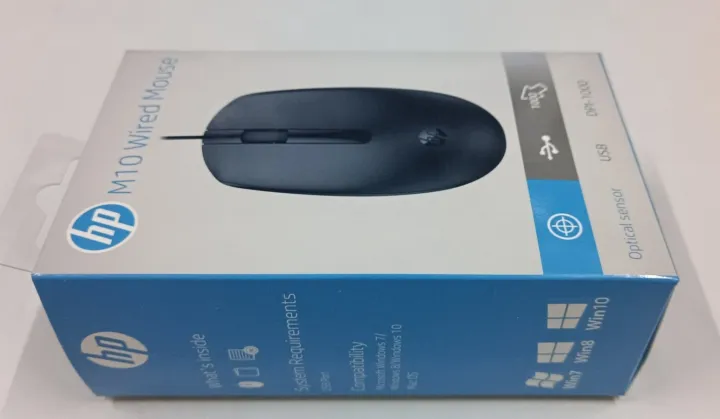 HP M10 Wired Optical Mouse