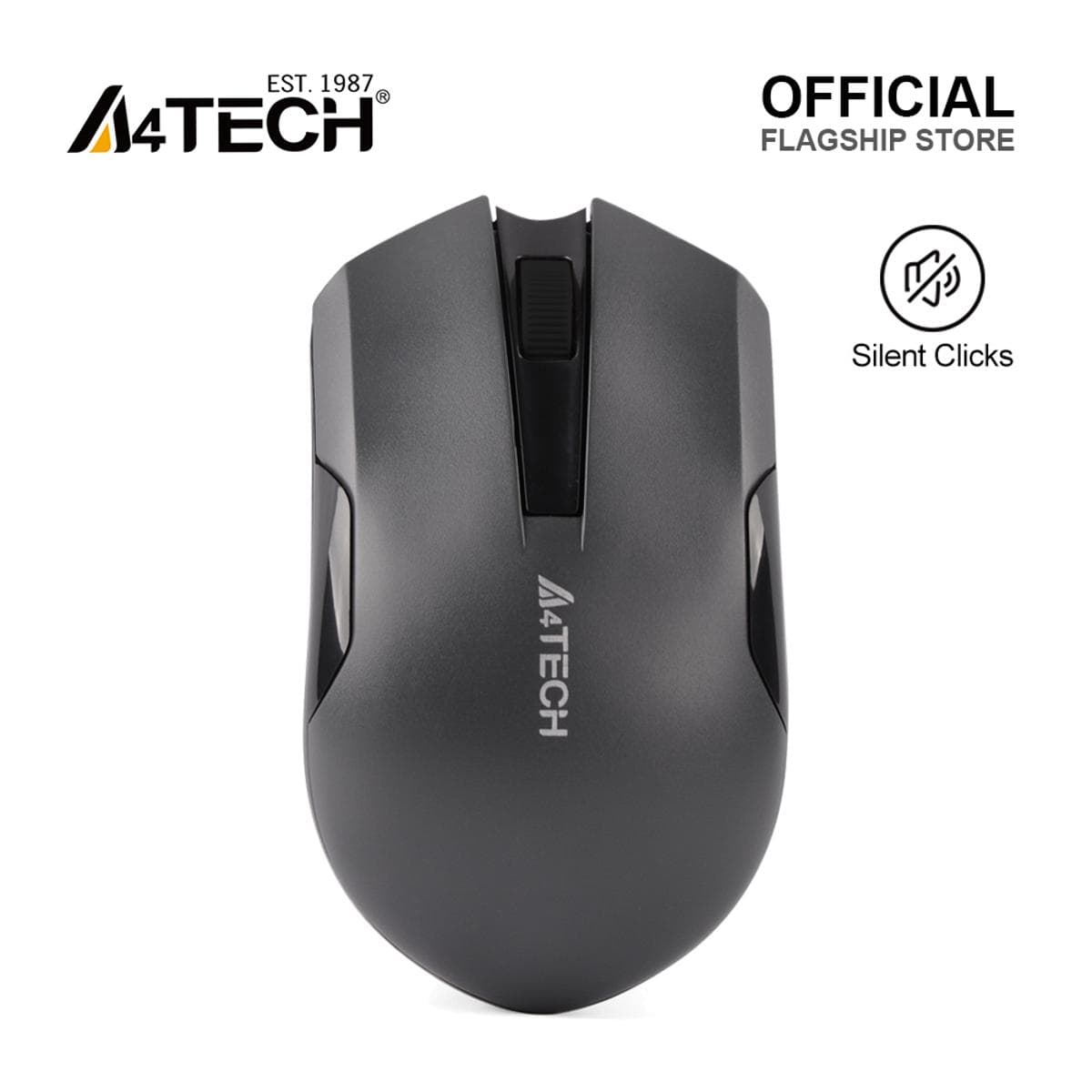 A4Tech Wireless Mouse (2.4GHz, AA-Powered)