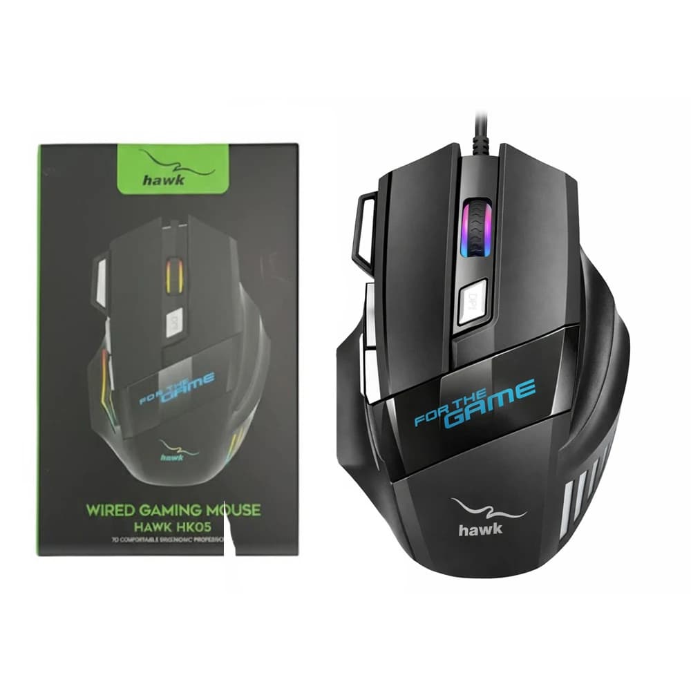 Hawk HK05 Wired RGB Gaming Mouse