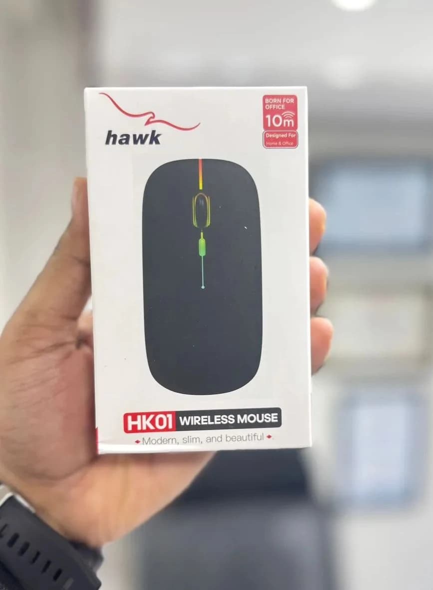 Hawk HK01 Dual-Mode Rechargeable RGB Silent Mouse