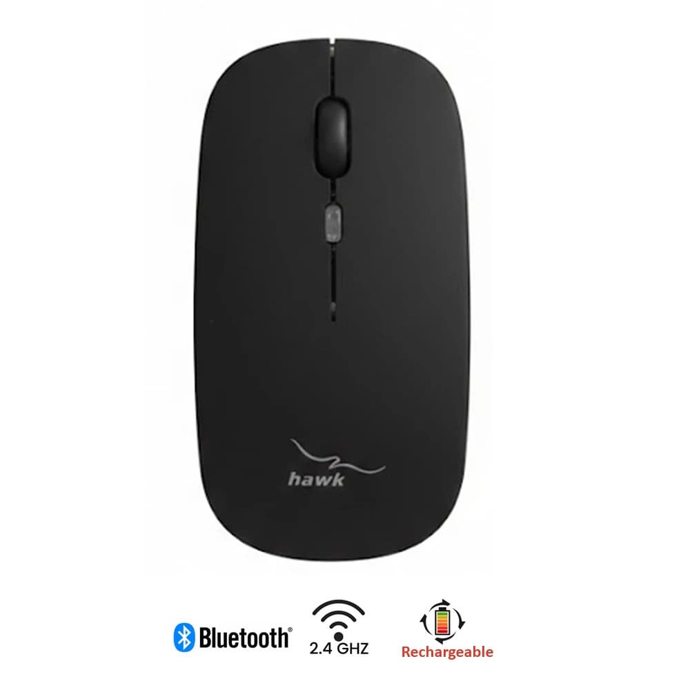 Hawk HK01 Dual-Mode Rechargeable RGB Silent Mouse