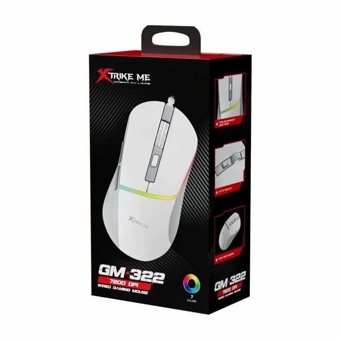 Xtrike Me GM-322 Wired RGB Gaming Mouse