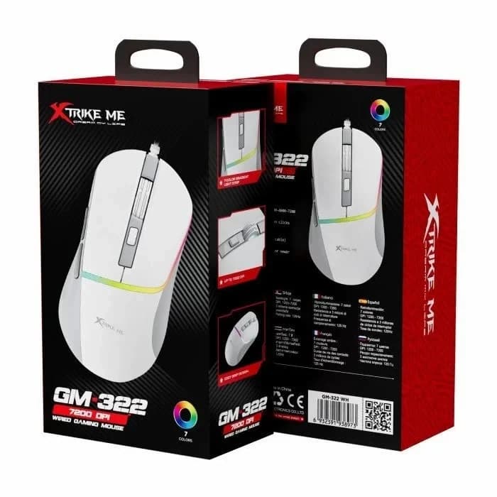 Xtrike Me GM-322 Wired RGB Gaming Mouse