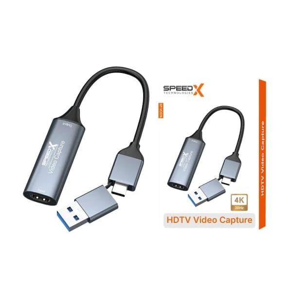 SpeedX SP-VC07A USB Type-C HDMI Video Capture Card