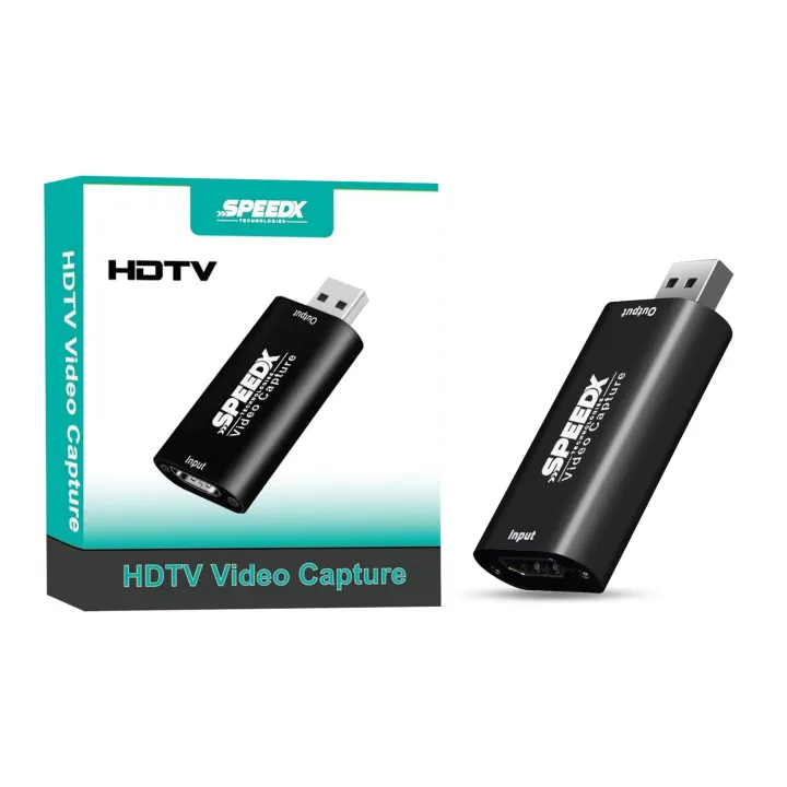 SpeedX SP-VC07A USB Type-C HDMI Video Capture Card