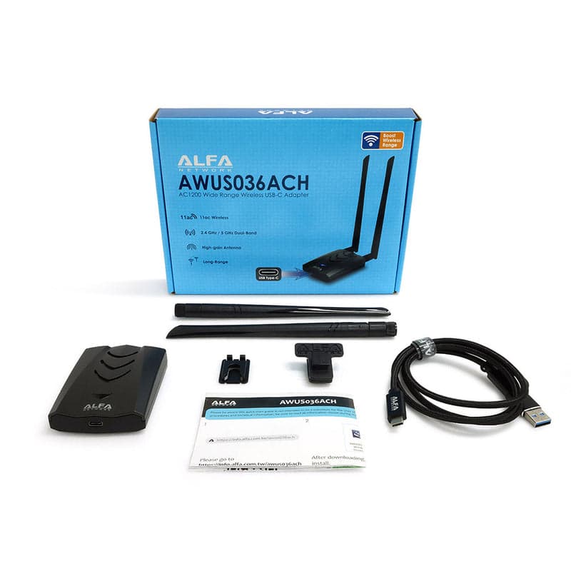 Alfa High-Gain Wi-Fi Antenna (SMA)