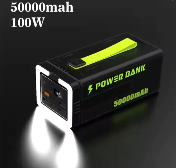 Faxite Y50 50000mAh Multifunctional Portable Power Bank (22.5W, LED Light)