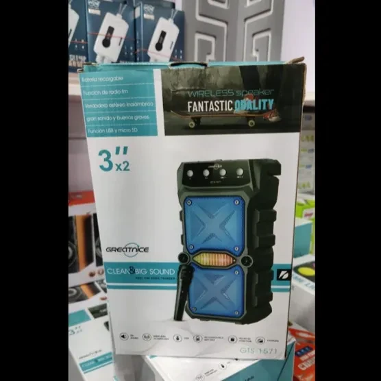 GTS-1571 Portable Karaoke Bluetooth Speaker