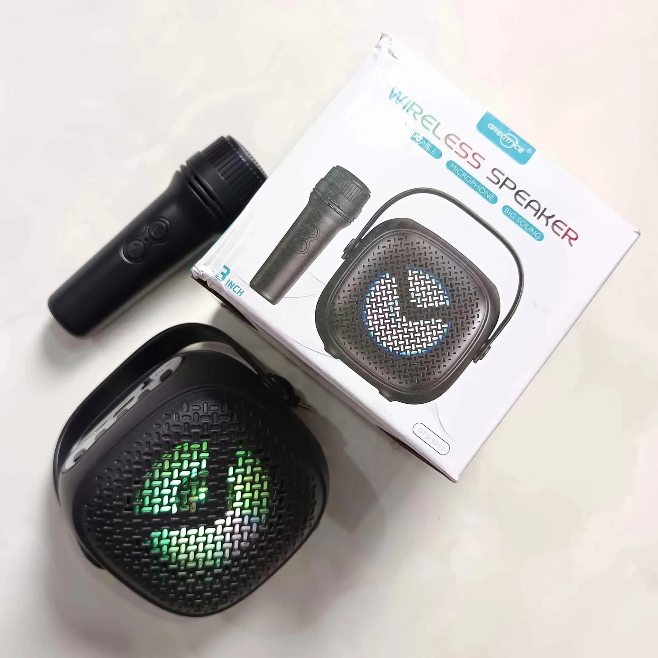 GTS-1941 Portable Karaoke Bluetooth Speaker
