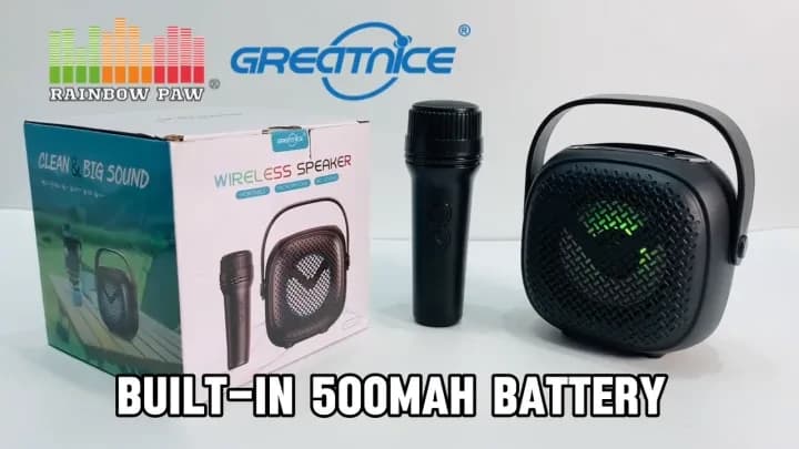 GTS-1941 Portable Karaoke Bluetooth Speaker