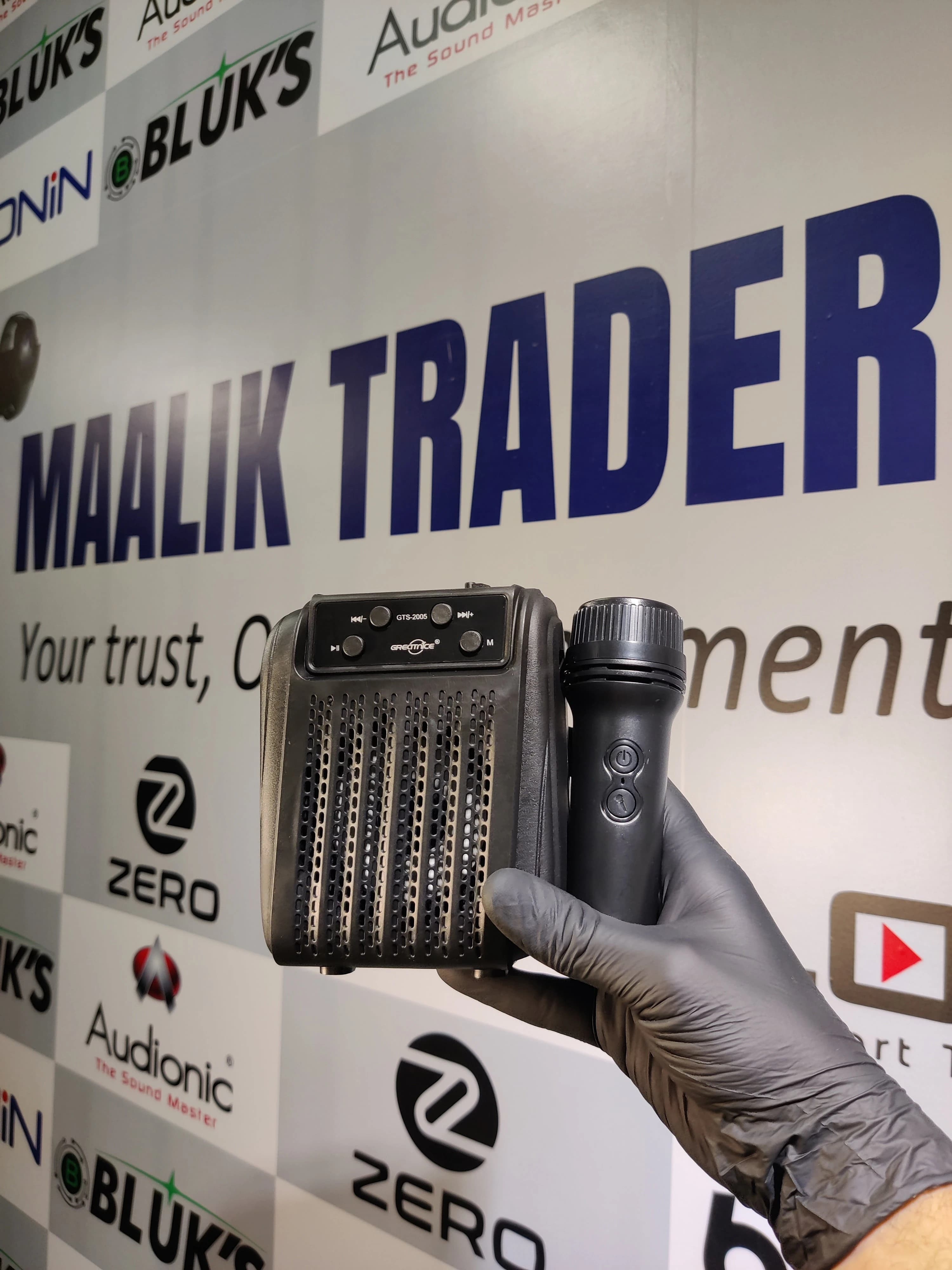 GTS-2005 Portable Karaoke Bluetooth Speaker