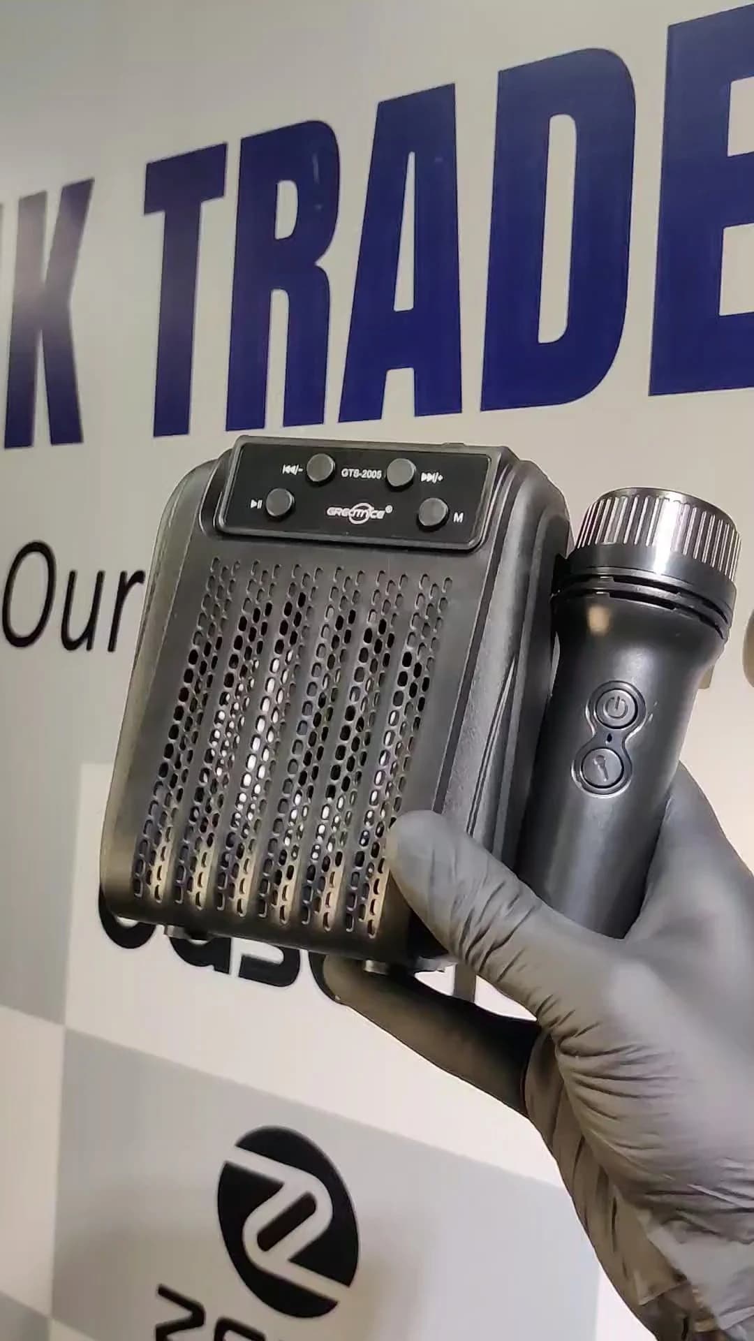 GTS-2005 Portable Karaoke Bluetooth Speaker