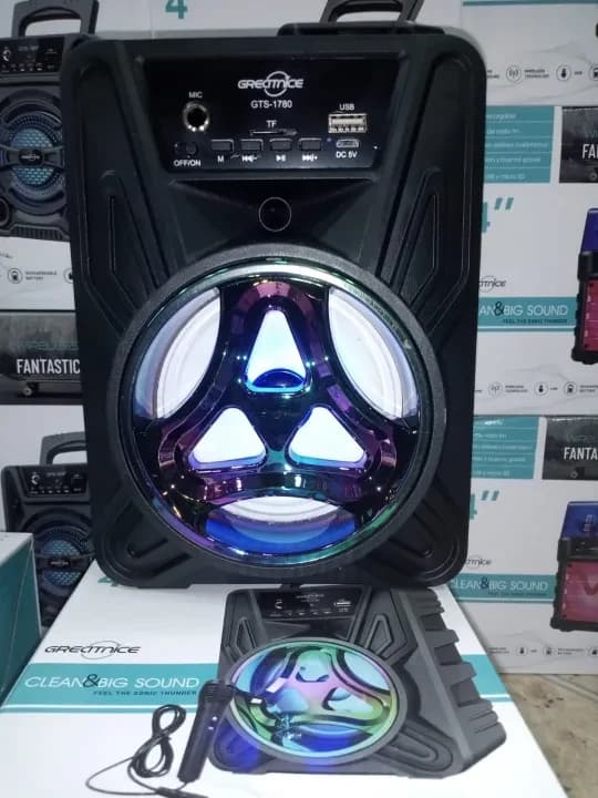 GTS-1780 Portable Karaoke Bluetooth Speaker
