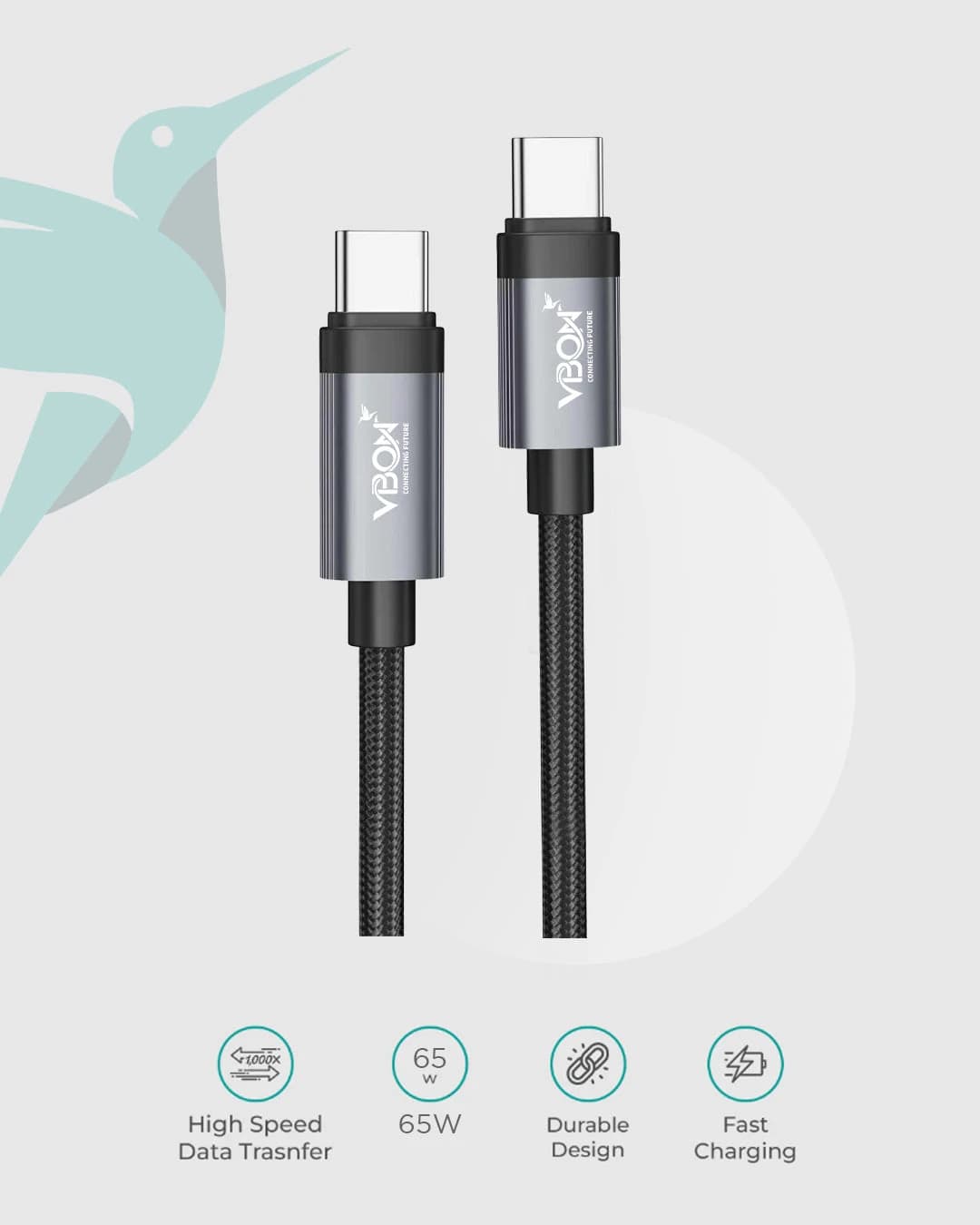 Vbon USB-C to USB-C Cable