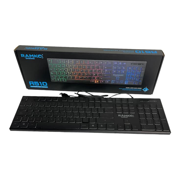 Ramko R510 RGB Wired Gaming Keyboard