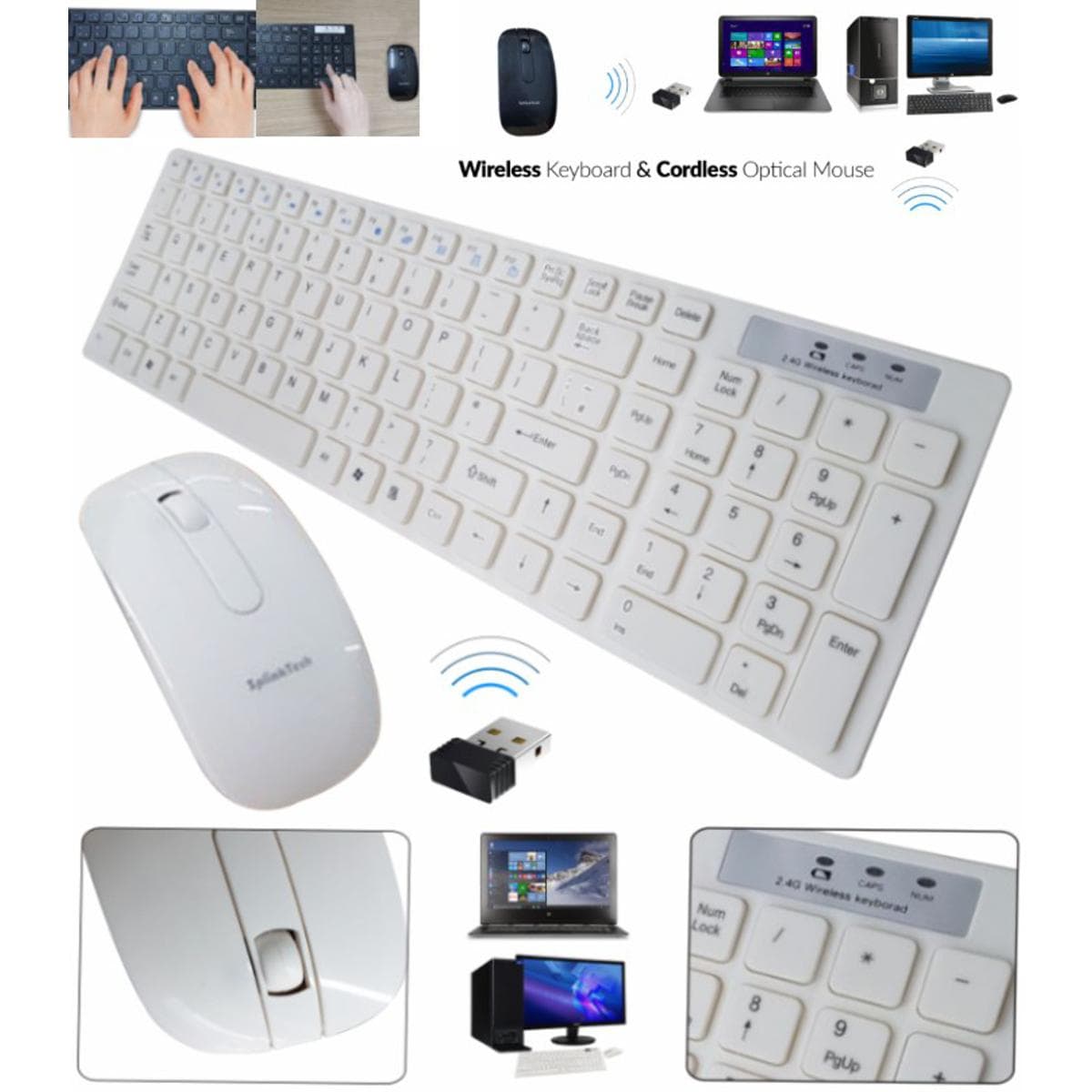 HP Wireless Keyboard & Mouse Combo (CS10-class)