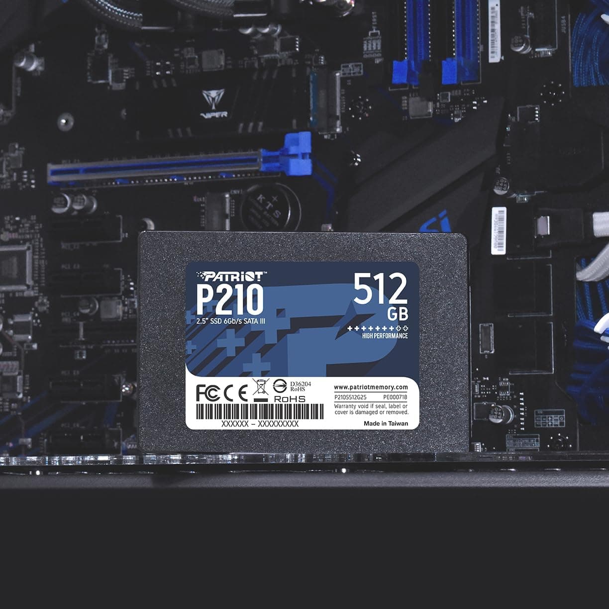 512GB Internal SSD (SATA III 2.5-inch)