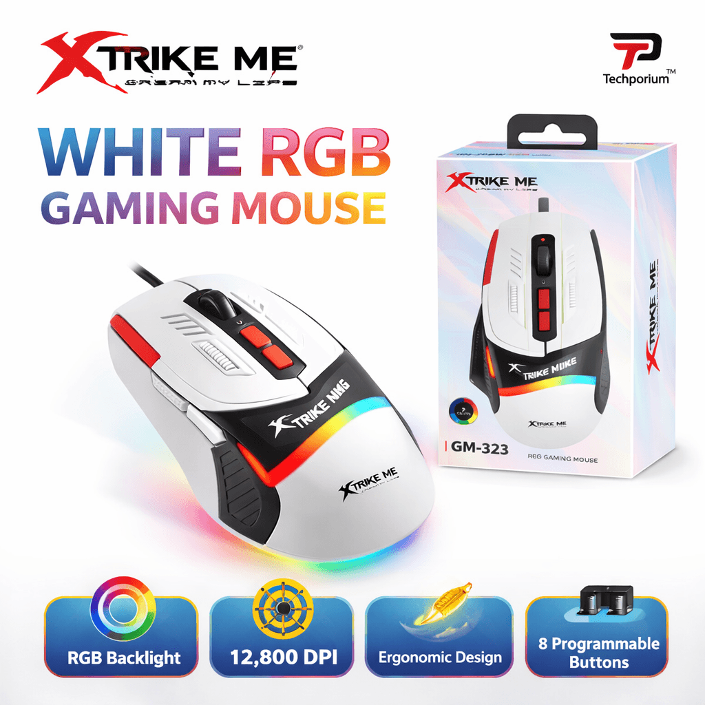 Xtrike Me GM-323 RGB Wired Gaming Mouse