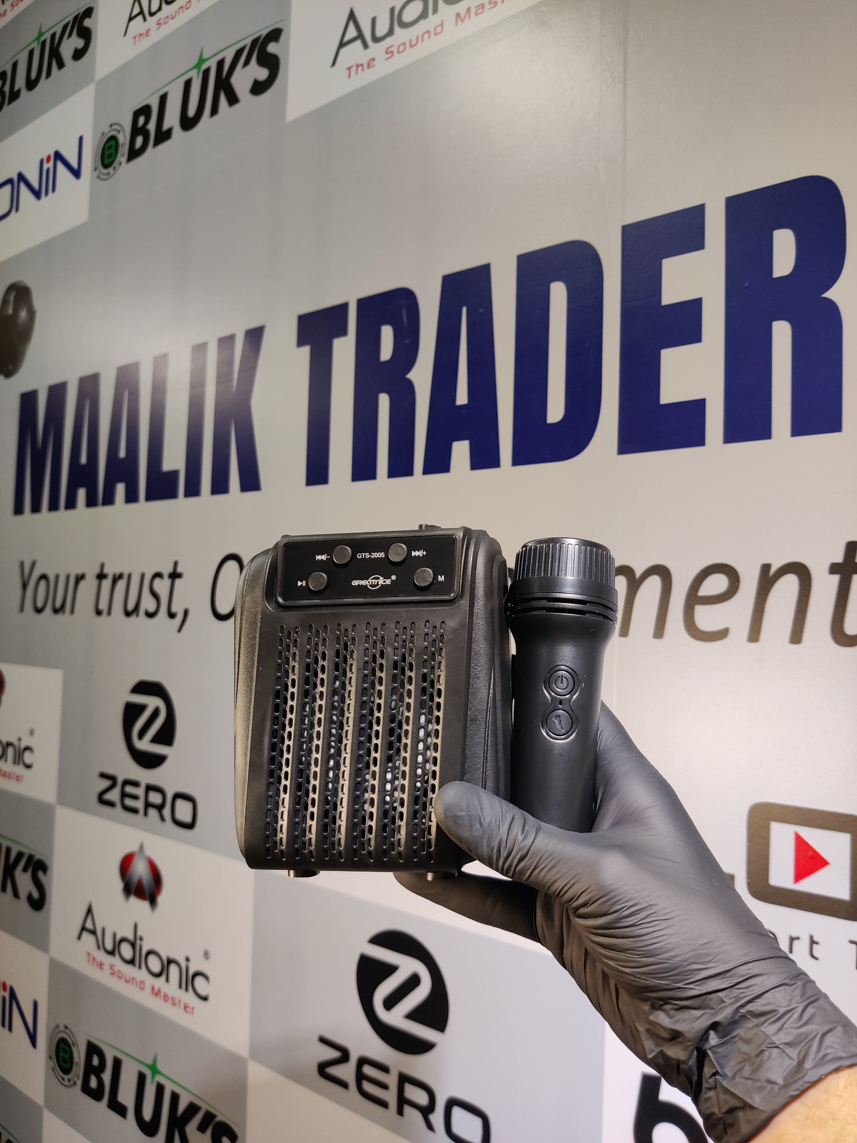 GTS-2005 Portable Karaoke Bluetooth Speaker